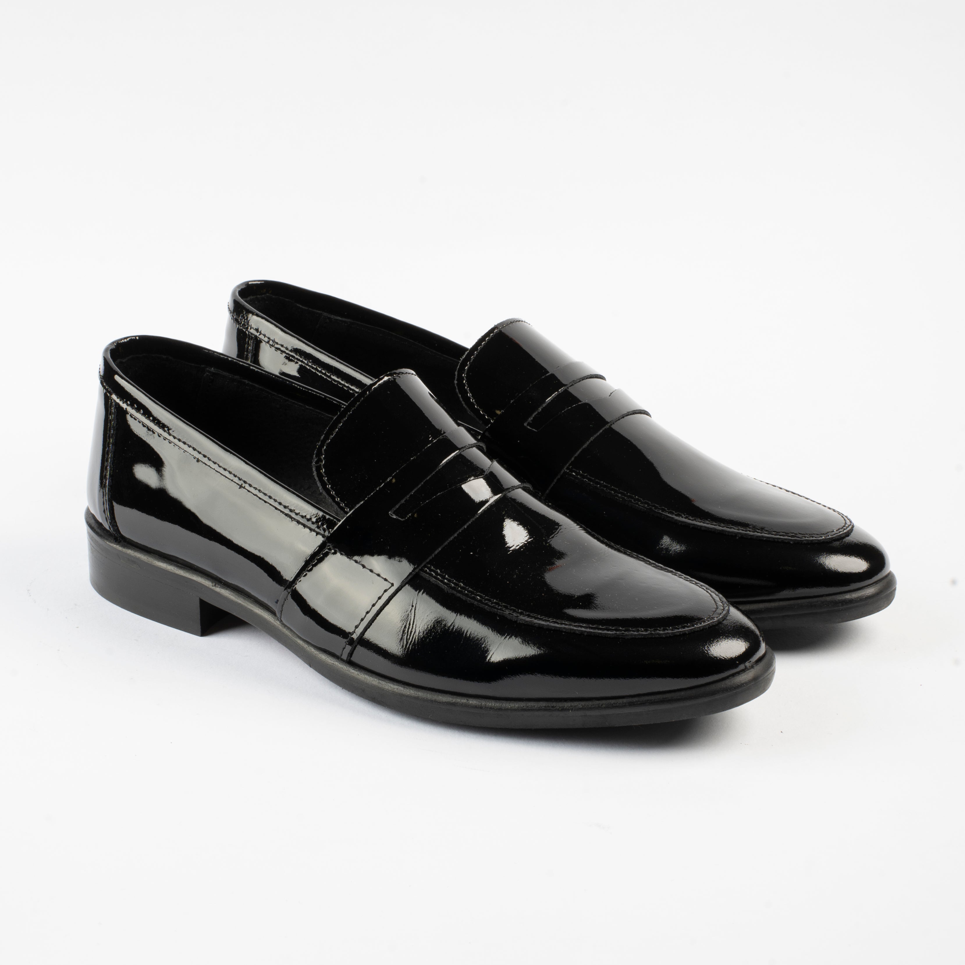 Mocassino - vernice nero